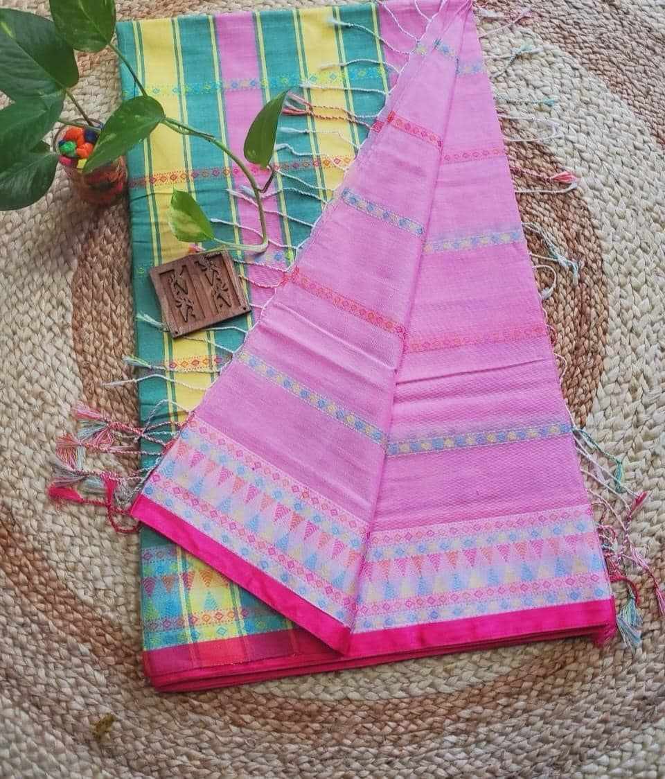 Pure Tangail cotton sari (P-836)