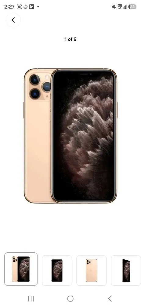 iphone 11pro max 64gb