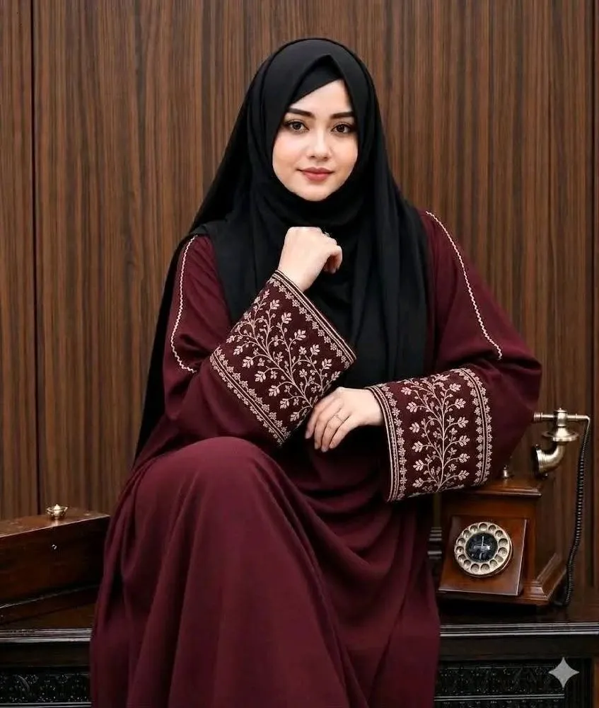 Anzar Embroidery Borka (Only Borka