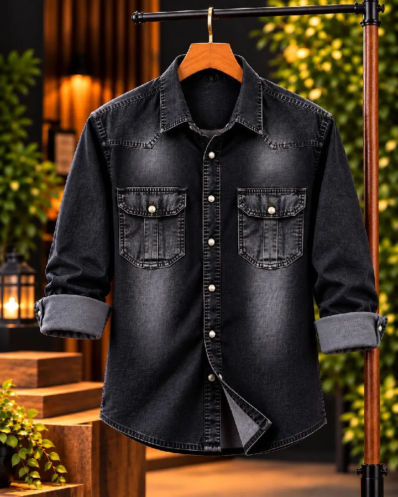 Premium Trendy Denim Shirt