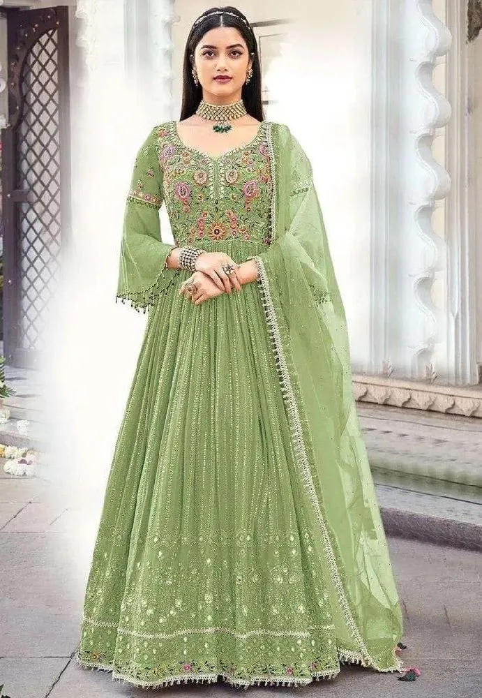 ☑ SELOWAR KAMEEZ 4PIC☑ Fabric- Soft Georgette