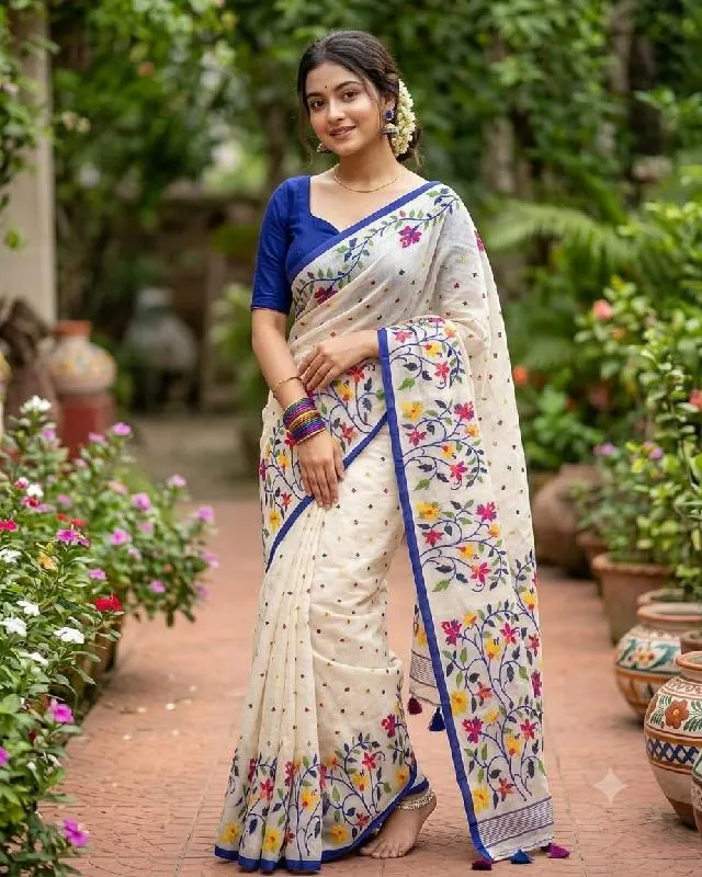 Chanderi silk sharee